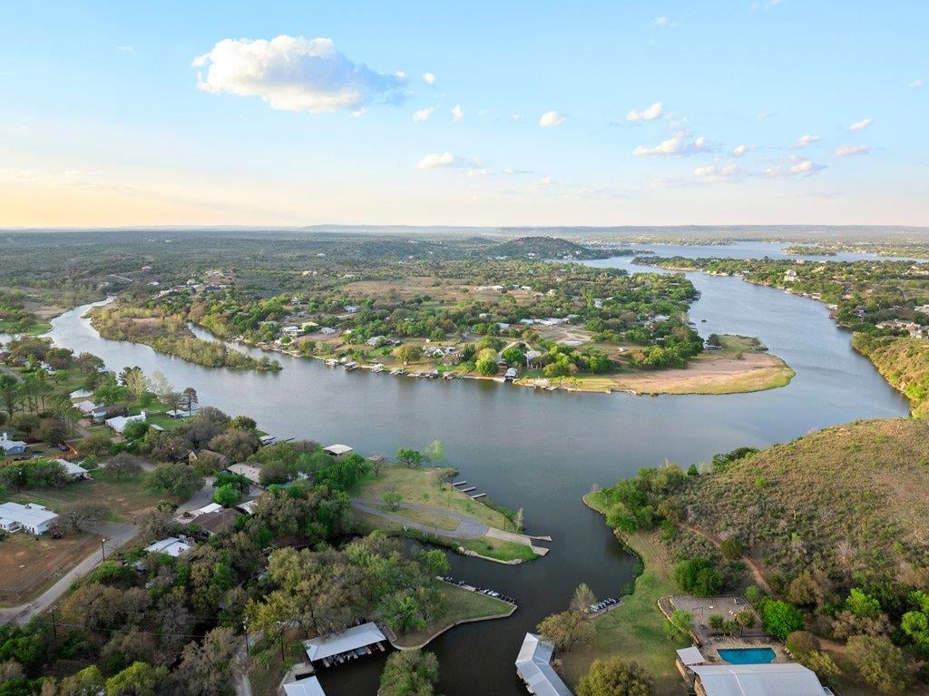 View 1407 County Road 311 Rd in L MERCER ABST & SANDY HARBOR 1407 County Road 311 Rd - front exterior - Luxury lot in L MERCER ABST & SANDY HARBOR, Horseshoe Bay, TX