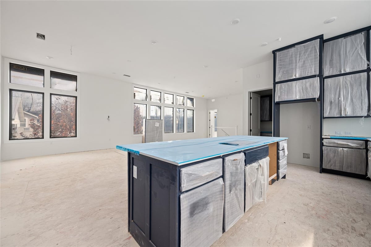 View 1406 W 9th St Unit #802 in Westline Austin 1406 W 9th St Unit #802 - gourmet kitchen with unfinished or lightly staged kitchen - Luxury home in Westline Austin, Aust...