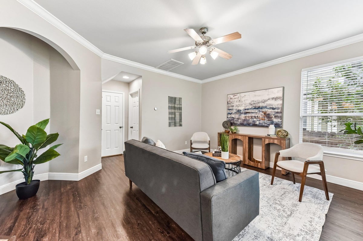 Primary bedroom at 1409 Kendalia St - 4 bed 2 bath home