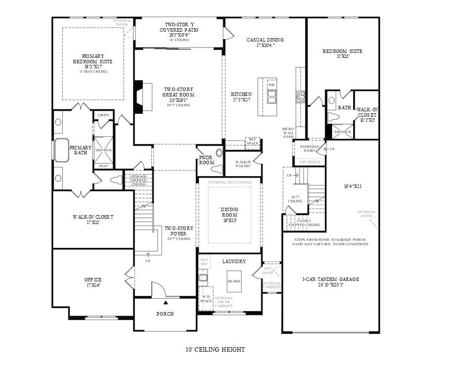 Living area at 141 Cutleaf Cv - 4 bed 2 bath home