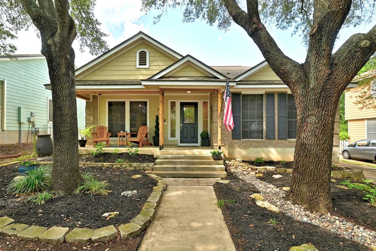 View 141 Morrell in Plum Creek Ph I Sec 1-B 141 Morrell - front exterior - Luxury home in Plum Creek Ph I Sec 1-B, Kyle, TX