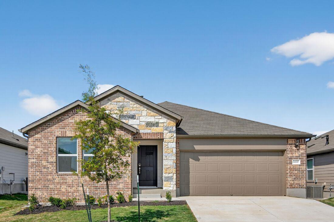 View 14100 Axel Johanson Dr in Longview 14100 Axel Johanson Dr - front exterior - Luxury home in Longview, Del Valle, TX