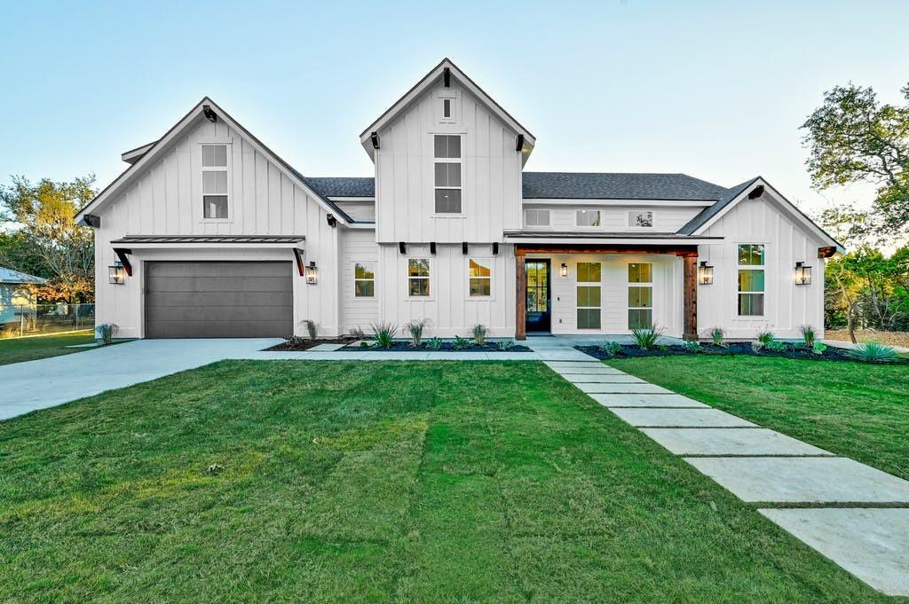 View 14100 Fort Smith Trl in Apache Shores 14100 Fort Smith Trl - front exterior - Luxury home in Apache Shores, Austin, TX