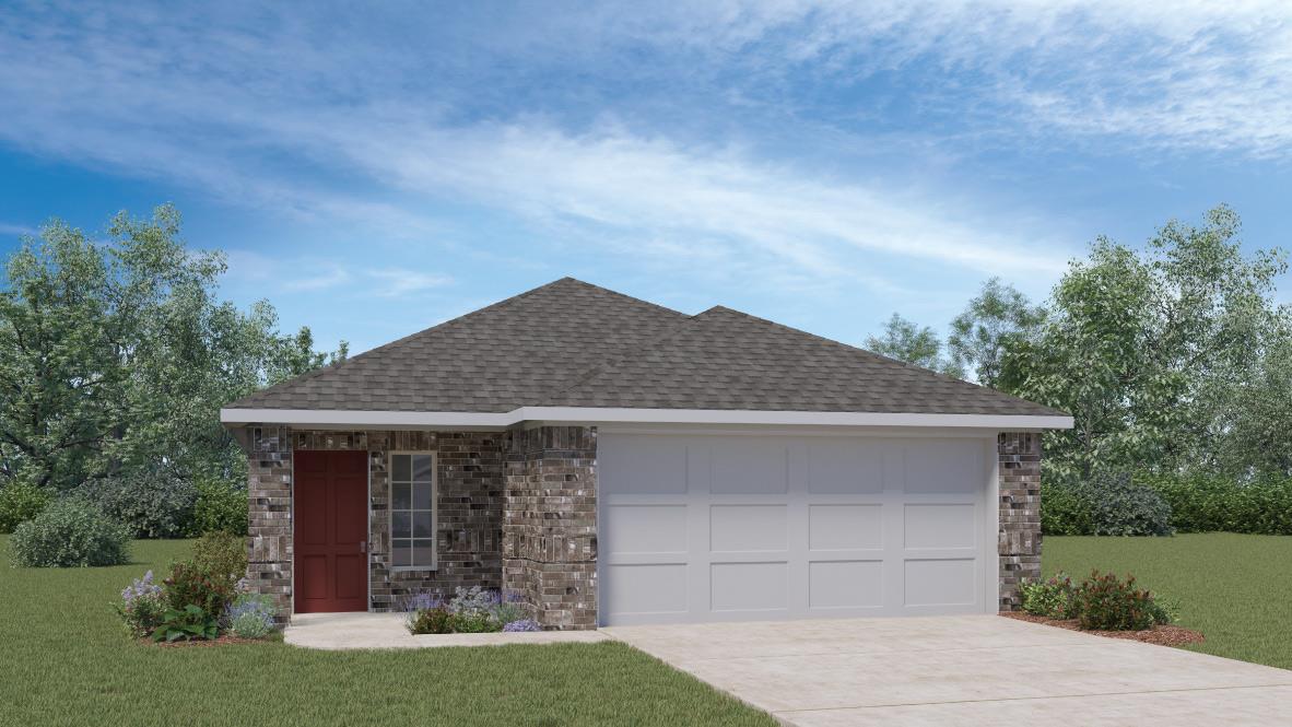 14100 Sinema WAY - front exterior - Luxury home in CARILLON, Manor, TX