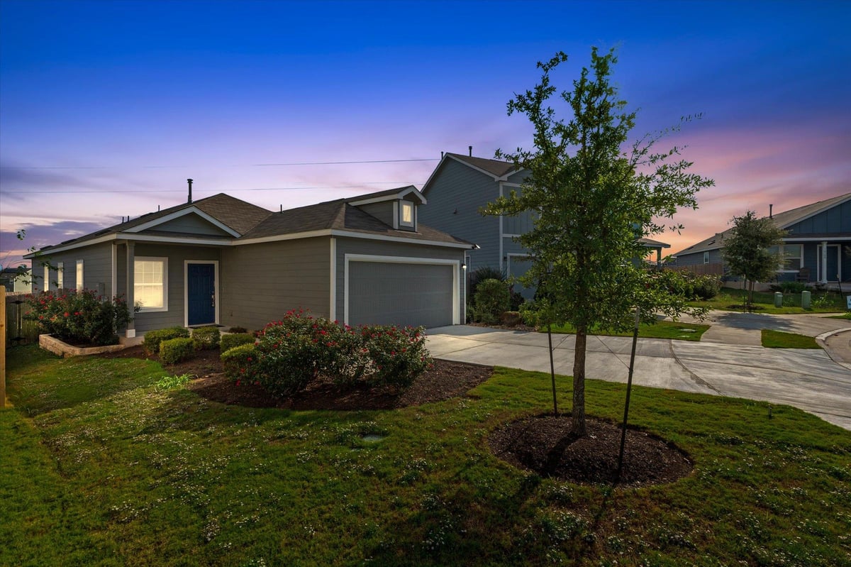 View 14105 Nightview Cv in Entrada Ph 4 A Small Lt Sub 14105 Nightview Cv - front exterior - Luxury home in Entrada Ph 4 A Small Lt Sub, Pflugerville, TX