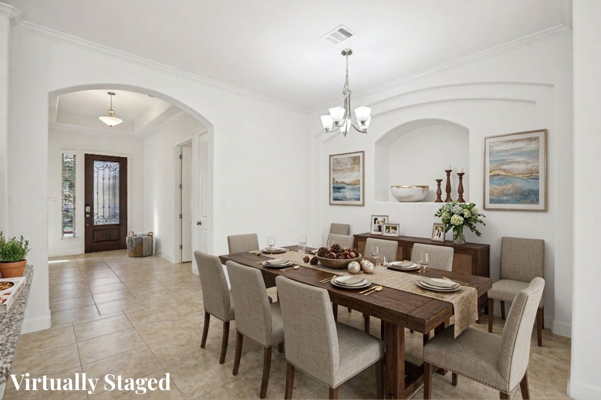 Living area at 14105 Ronald Reagan Blvd Unit #74 - 3 bed 2 bath home