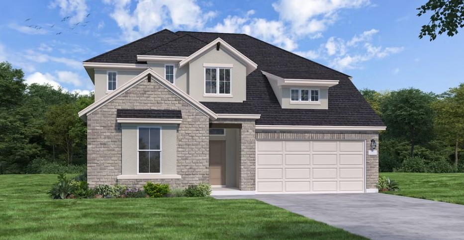 1412 Corduroy LN - front exterior - Luxury home in Parmer Ranch, Georgetown, TX