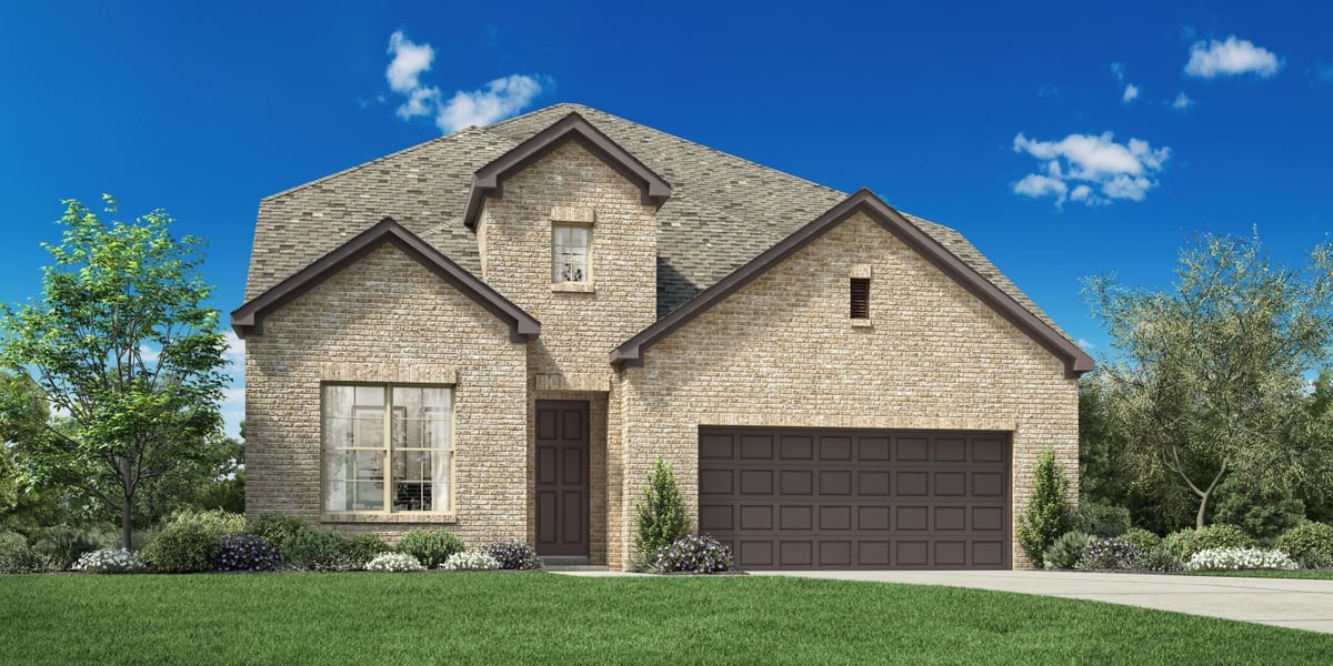 View 1412 Sweet Violet DR in Wildspring - Arbor Collection 1412 Sweet Violet DR - front exterior - Luxury home in Wildspring - Arbor Collection, Leander, TX