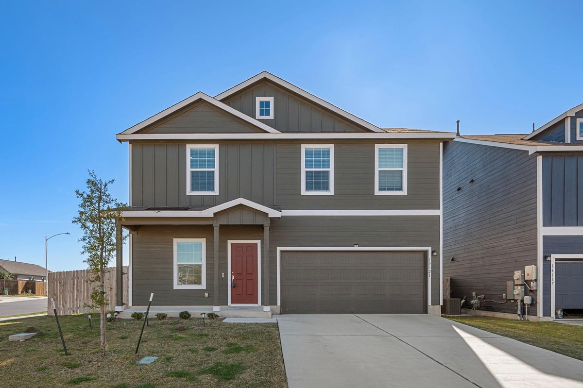 View 14121 Berning Rd in Greenwood 14121 Berning Rd - front exterior - Luxury home in Greenwood, Pflugerville, TX