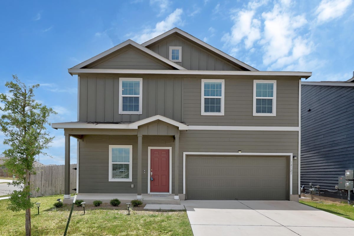 View 14121 Berning RD in Entrada Ph 5 14121 Berning RD - front exterior - Luxury home in Entrada Ph 5, Pflugerville, TX