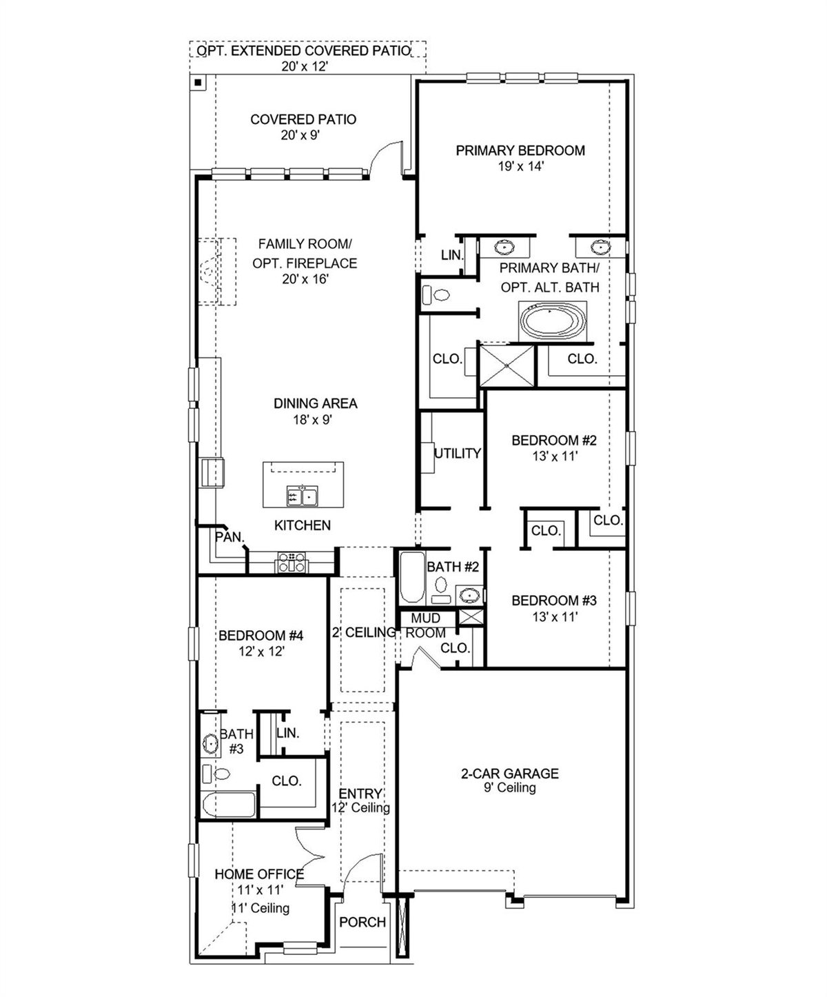 Kitchen at 1413 Purple Petunia Ln - 4 bed 3 bath home