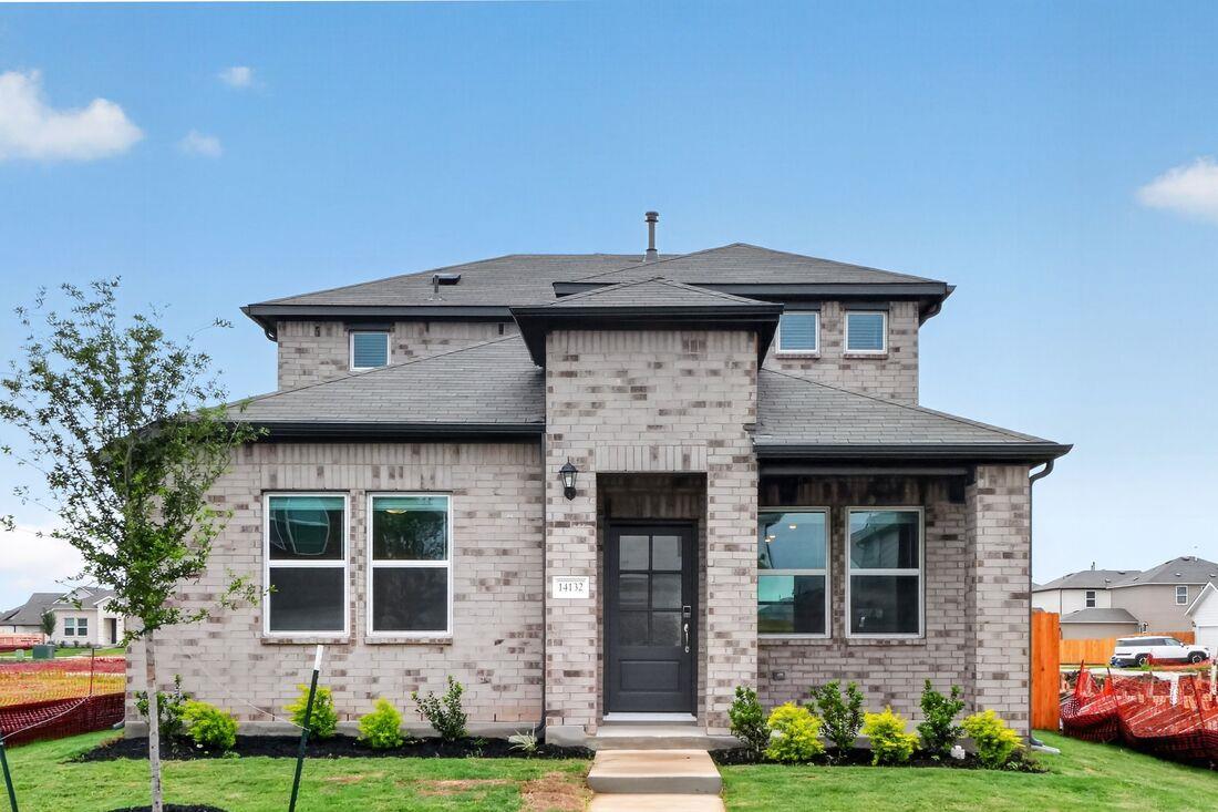View 14132 Matterod Dr in Longview 14132 Matterod Dr - front exterior - Luxury home in Longview, Del Valle, TX
