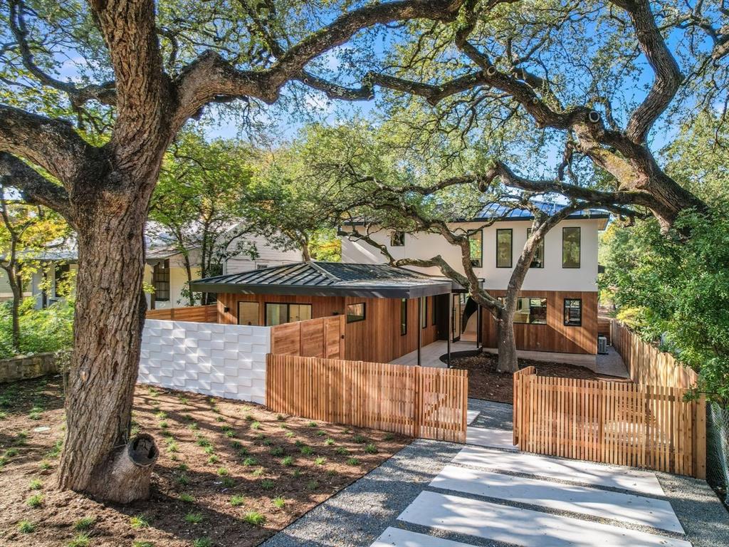 View 1414 Alameda Dr in Travis Heights 1414 Alameda Dr - front exterior - Luxury home in Travis Heights, Austin, TX