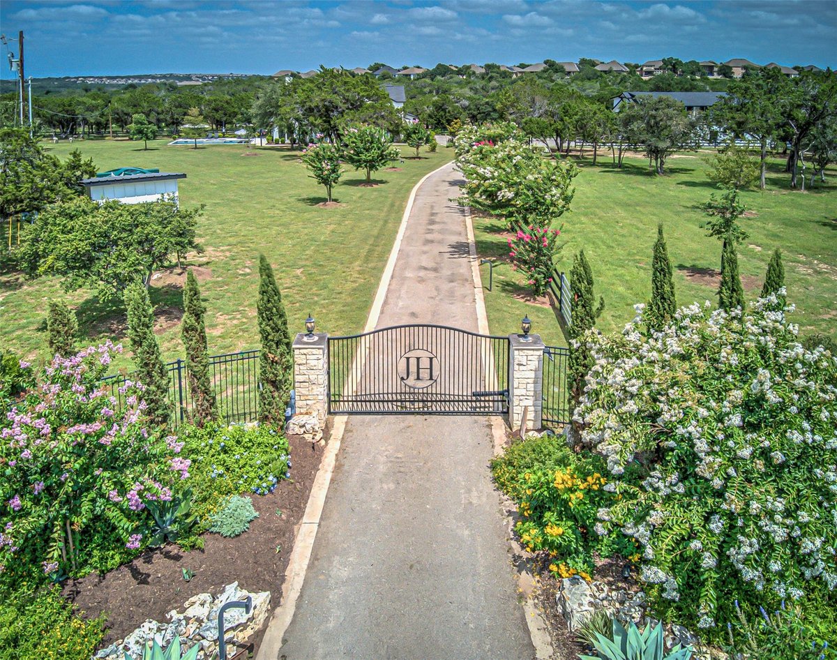 View 14145 Bear Creek PASS in Hinojosa Pomper 14145 Bear Creek PASS - front exterior - Luxury home in Hinojosa Pomper, Austin, TX