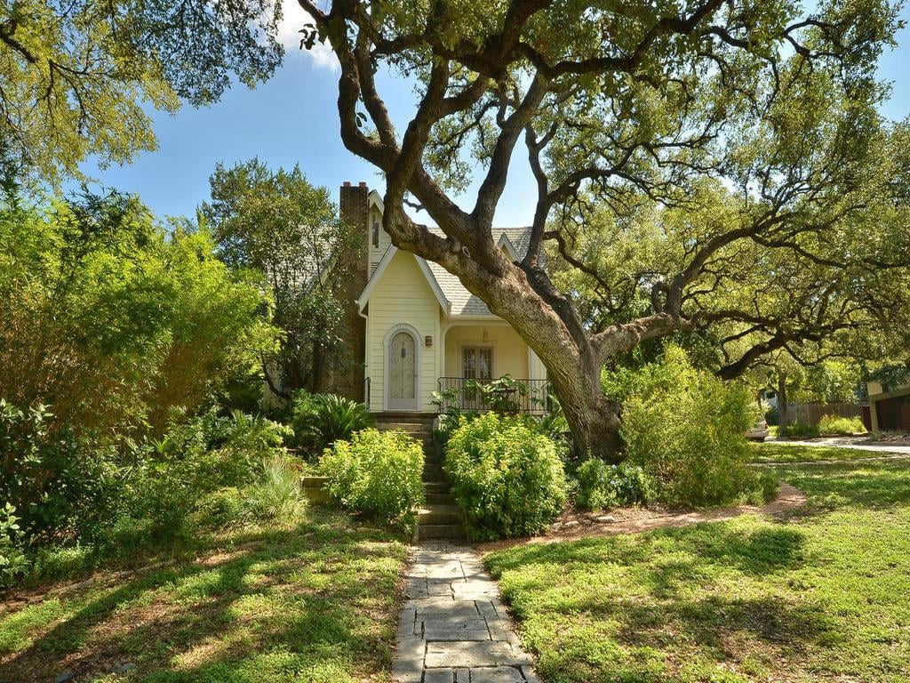 View 1415 ALAMEDA Dr in Travis Heights 1415 ALAMEDA Dr - front exterior - Luxury home in Travis Heights, Austin, TX