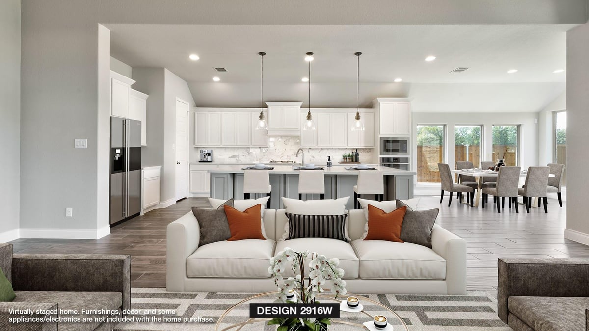 Living area at 1416 White Daisy Ln - 4 bed 3 bath home