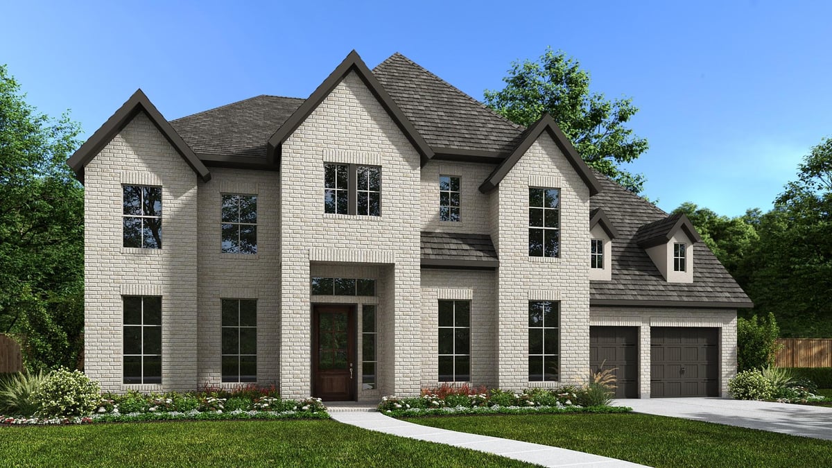 View 1417 Jolie Rose Bnd in Palmera Ridge 1417 Jolie Rose Bnd - front exterior - Luxury home in Palmera Ridge, Leander, TX