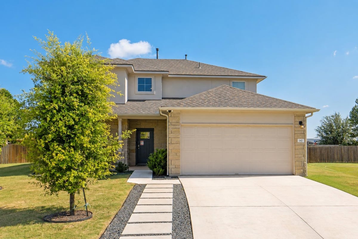 View 142 Brunnen WAY in Kasper 142 Brunnen WAY - front exterior - Luxury home in Kasper, Georgetown, TX