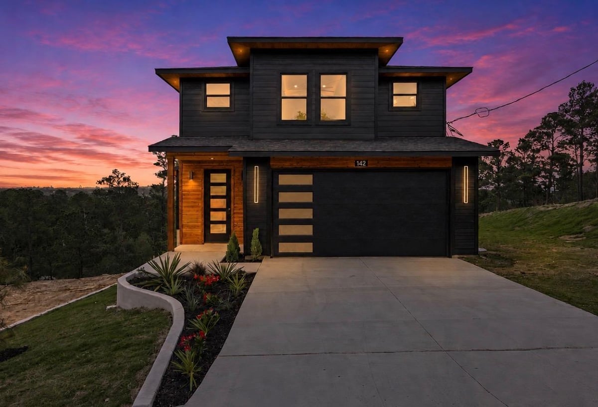 View 142 Mahalo Ct in Tahitian Village 142 Mahalo Ct - front exterior - Luxury home in Tahitian Village, Bastrop, TX