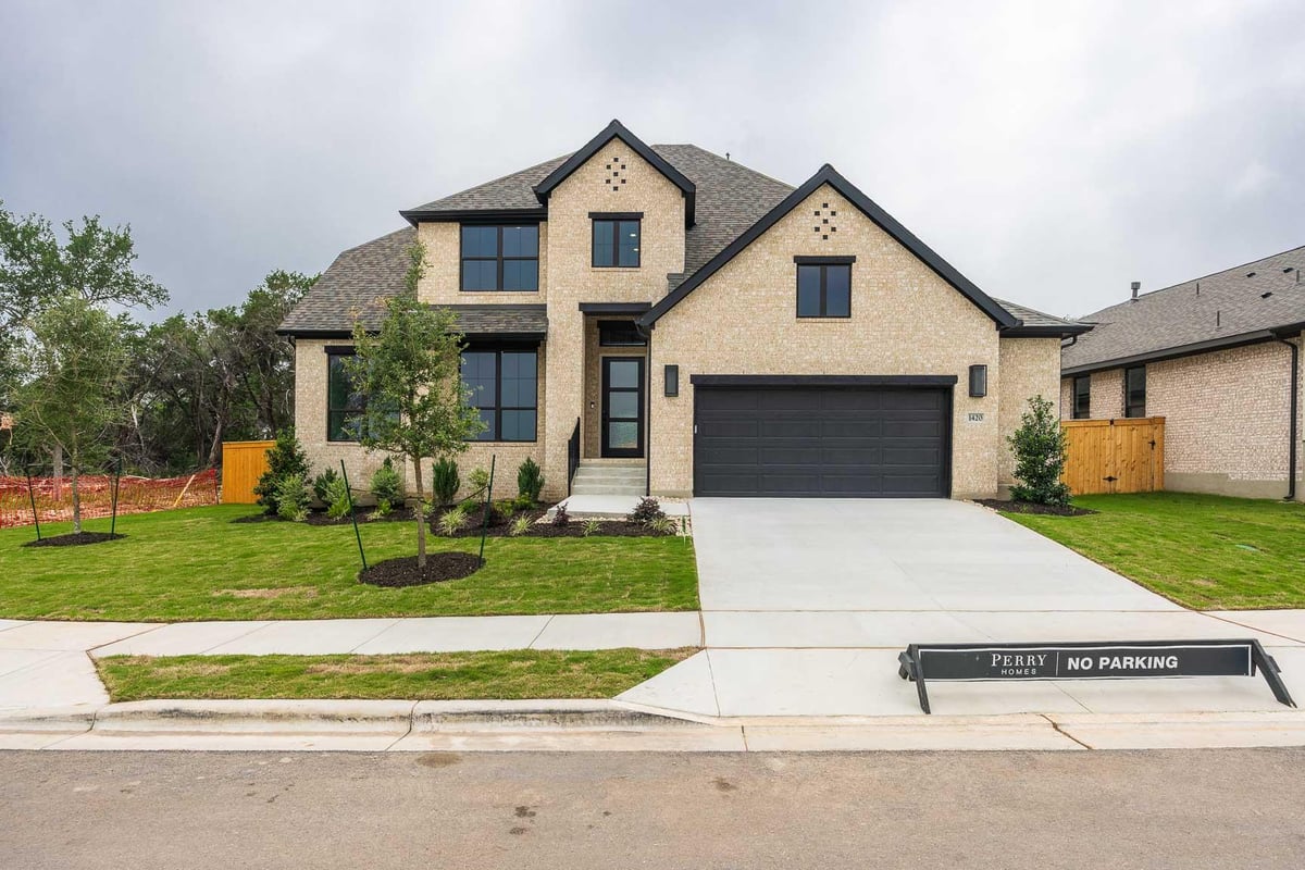 View 1420 White Daisy Ln in Parkside On The River 1420 White Daisy Ln - front exterior - Luxury home in Parkside On The River, Georgetown, TX