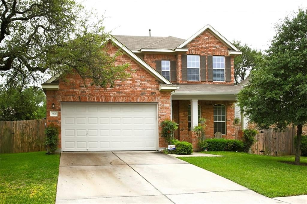 View 1421 Gorham St in The Enclave at Gracywoods 1421 Gorham St - front exterior - Luxury home in The Enclave at Gracywoods, Austin, TX
