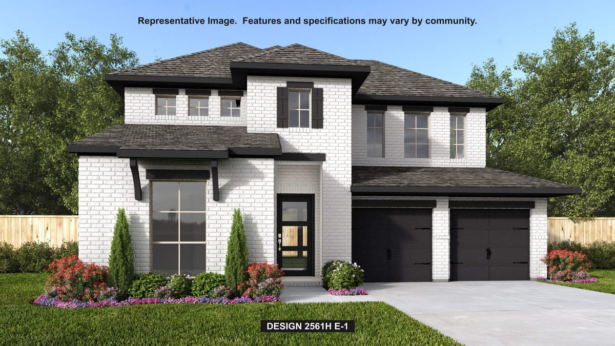 1421 Snowdrop DR - front exterior - Luxury home in Parkside on the River West, Georgetown, TX