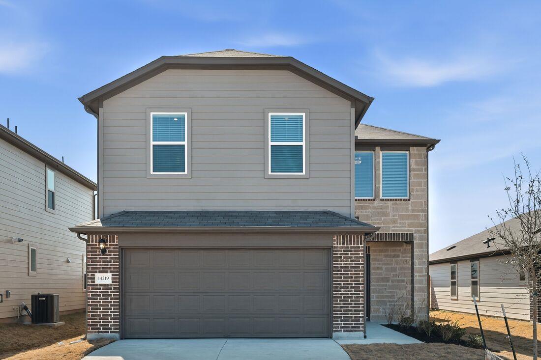 View 14219 Matterod Dr in Longview 14219 Matterod Dr - front exterior - Luxury home in Longview, Del Valle, TX