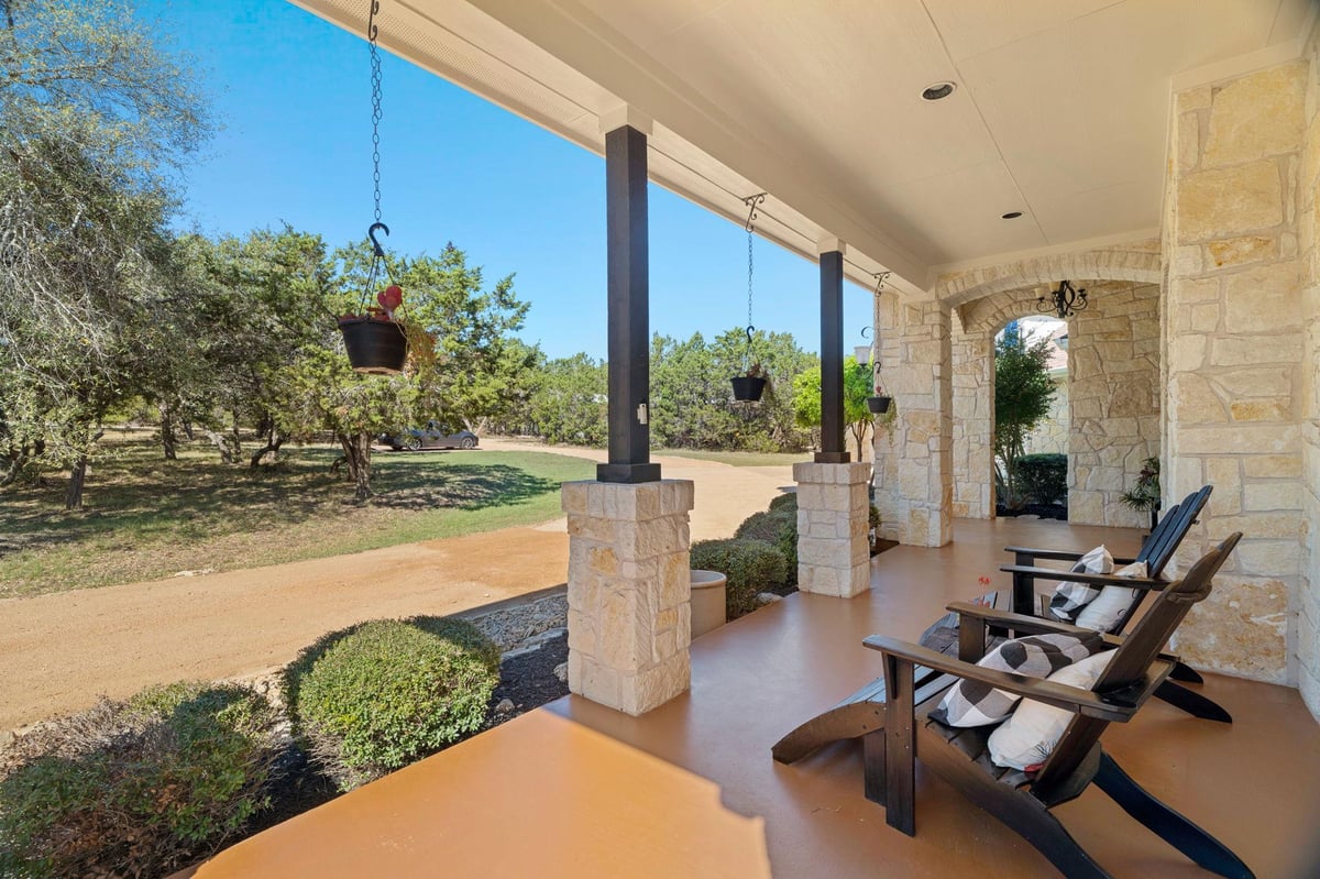 View 1426 Shelton Ranch RD in Shelton Ranch Sub 1426 Shelton Ranch RD - front exterior - Luxury home in Shelton Ranch Sub, Dripping Springs, TX