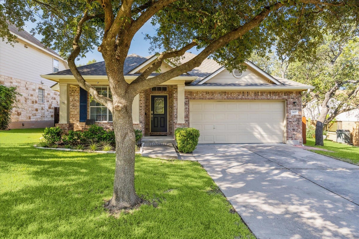 View 1427 Gorham St in Enclave At Gracywoods 1427 Gorham St - front exterior - Luxury home in Enclave At Gracywoods, Austin, TX