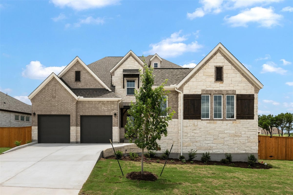 View 143 Big Muhly PASS in La Cima 143 Big Muhly PASS - front exterior - Luxury home in La Cima, San Marcos, TX
