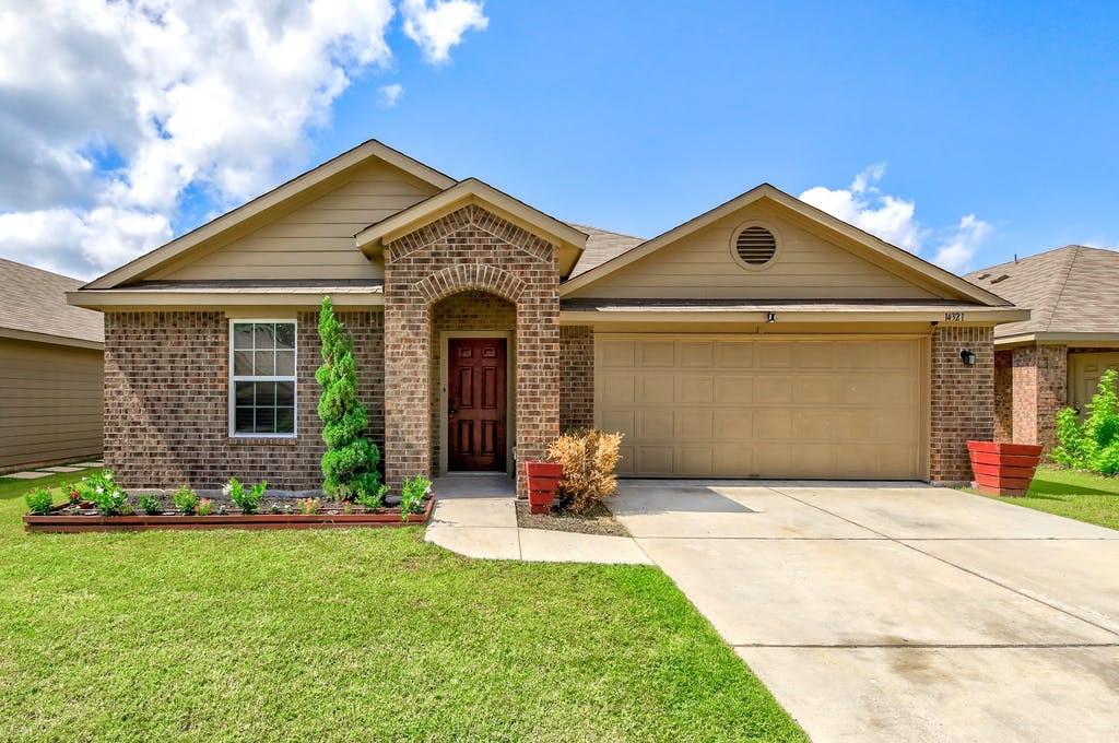 View 14321 Deaf Smith Blvd in Austins Colony Ph V Sec 3 14321 Deaf Smith Blvd - front exterior - Luxury home in Austins Colony Ph V Sec 3, Austin, TX