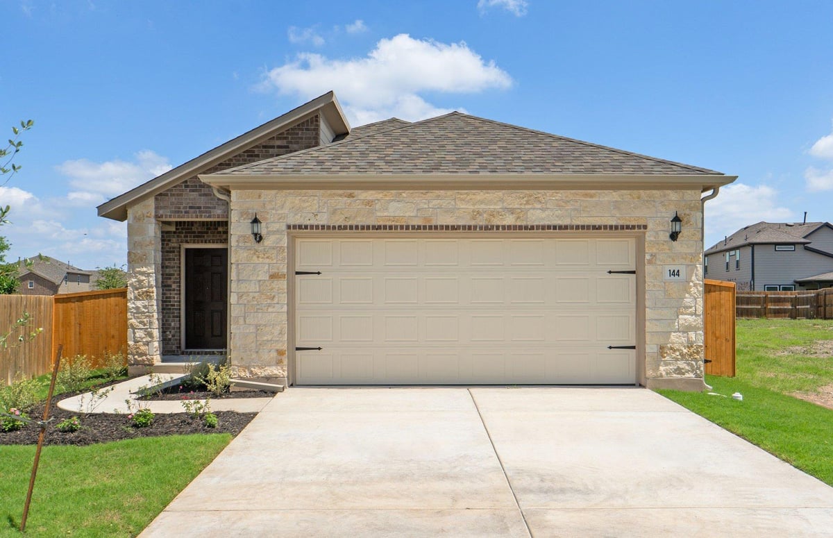 View 144 Bridge Deck LOOP in Crosswinds 144 Bridge Deck LOOP - front exterior - Luxury home in Crosswinds, Kyle, TX