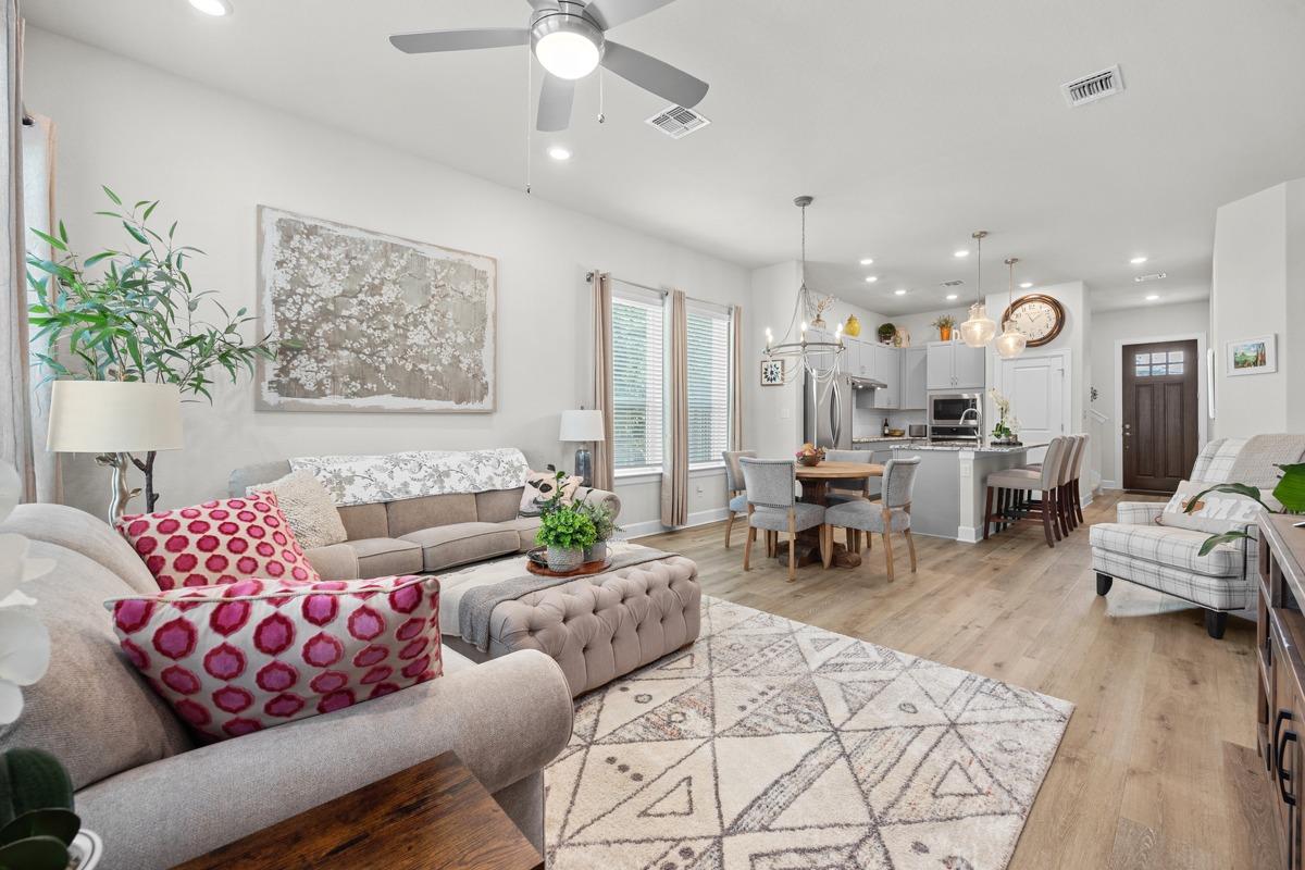 144 Monterey Oak Trl - front exterior - Luxury home in Hidden Oaks at Berry Creek, Georgetown, TX