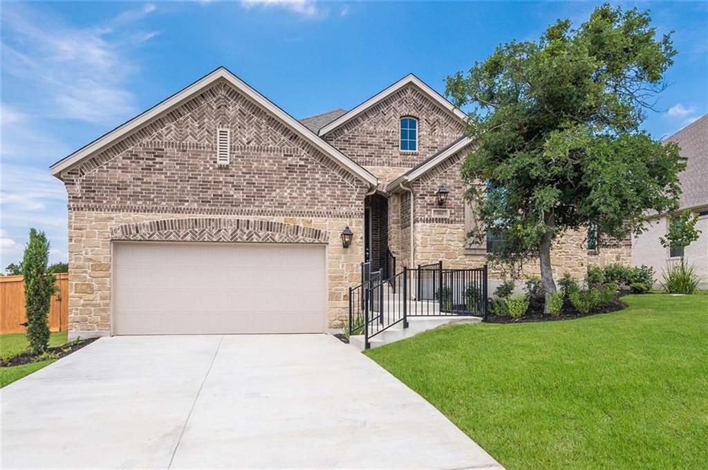 144 Short Bush PASS - front exterior - Luxury home in Highpointe 75s, Austin, TX