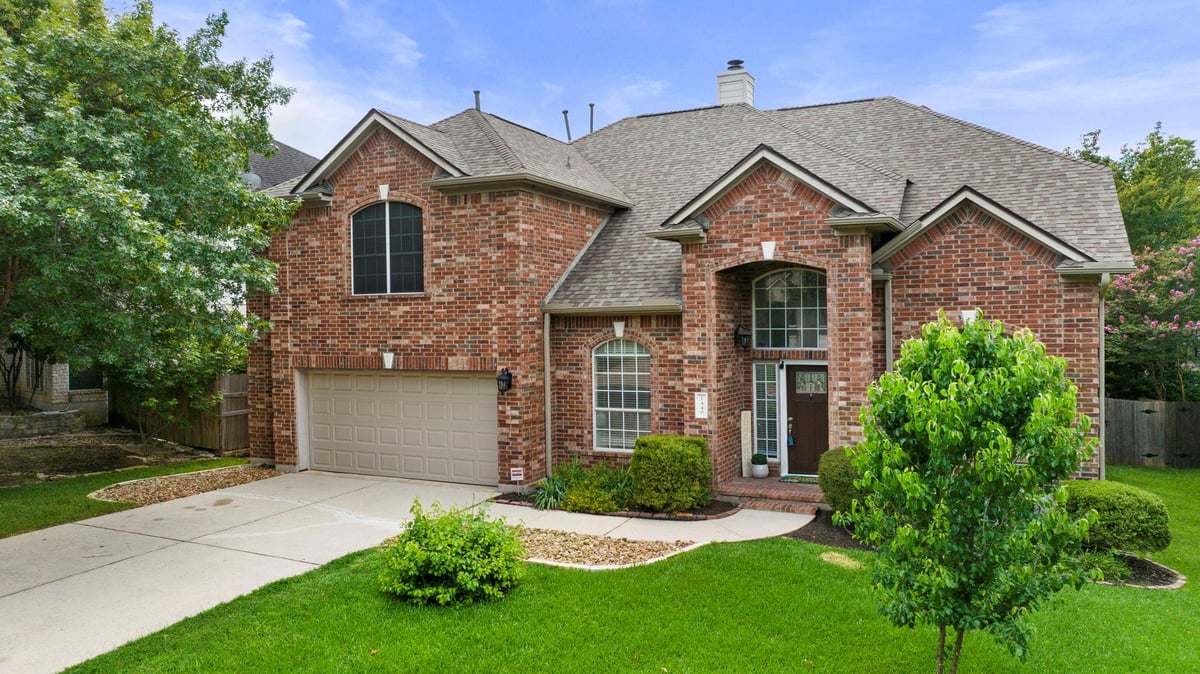 View 1440 Hargis Creek TRL in Oak Brook Sec 2B 1440 Hargis Creek TRL - front exterior - Luxury home in Oak Brook Sec 2B, Austin, TX