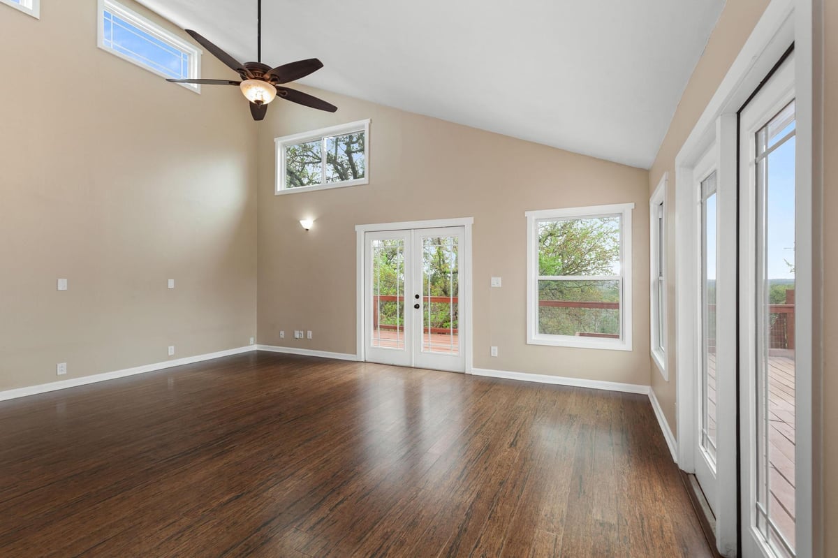 Primary bedroom at 14407 Tucumcari Trl - 2 bed 2 bath home
