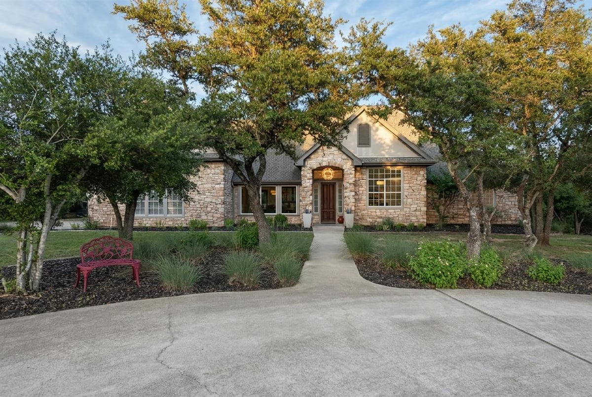 View 14415 Echo BLF in Friendship Ranch Ph Ii 14415 Echo BLF - front exterior - Luxury home in Friendship Ranch Ph Ii, Austin, TX