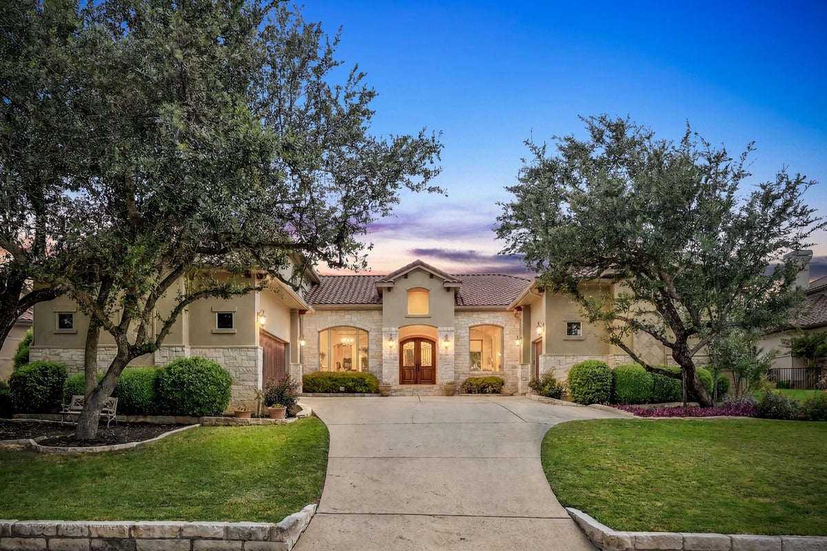 View 14416 Piper Glen DR in Spillman Ranch Ph 01 Sec 02 14416 Piper Glen DR - front exterior - Luxury home in Spillman Ranch Ph 01 Sec 02, Austin, TX