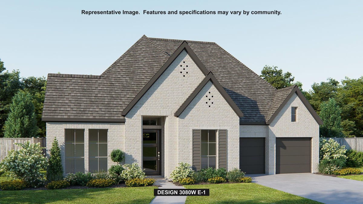 1444 Amanda Paige Dr - front exterior - Luxury home in Parkside on the River West, Georgetown, TX