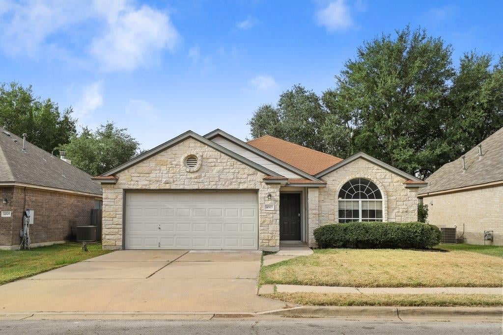 View 14503 Rumfeldt St in Austins Colony Ph 02 14503 Rumfeldt St - front exterior - Luxury home in Austins Colony Ph 02, Austin, TX