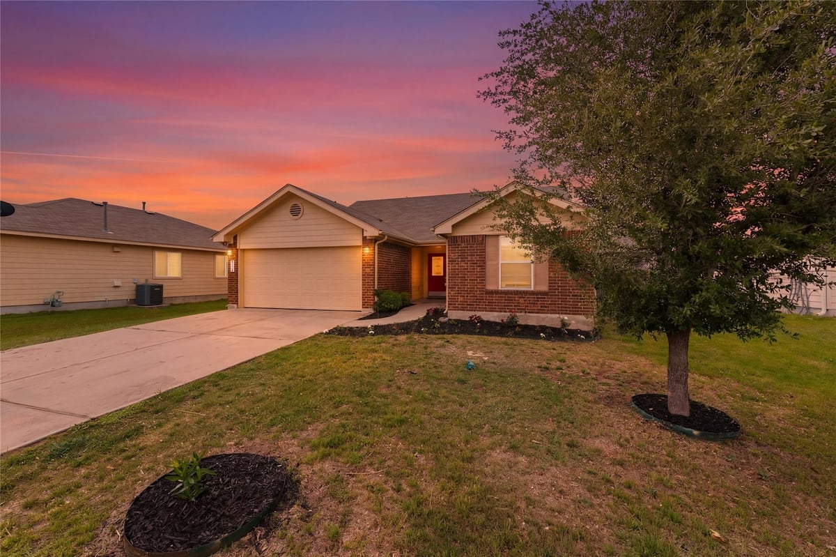 View 14504 Martial Eagle Dr in Eagles Landing Ph 01 14504 Martial Eagle Dr - front exterior - Luxury home in Eagles Landing Ph 01, Elgin, TX
