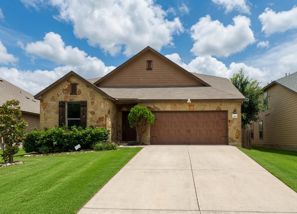 View 14509 Lake Victor DR in Lakes At Northtown Sec 04 14509 Lake Victor DR - front exterior - Luxury home in Lakes At Northtown Sec 04, Pflugerville, TX