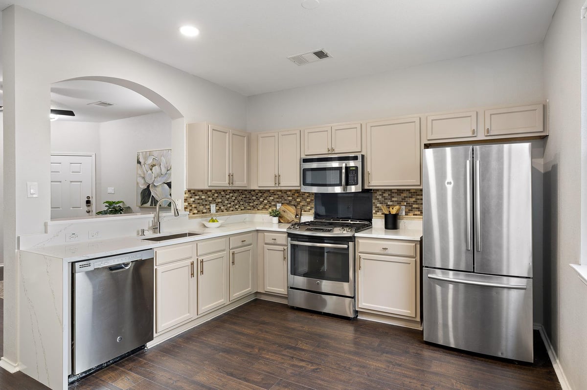 View 14516 Charles Dickens Dr Unit #A in Parkside At Northtown Condomin 14516 Charles Dickens Dr Unit #A - property photo 1 - Luxury home in Parkside At Northtown Condomin, Pflugerville, TX