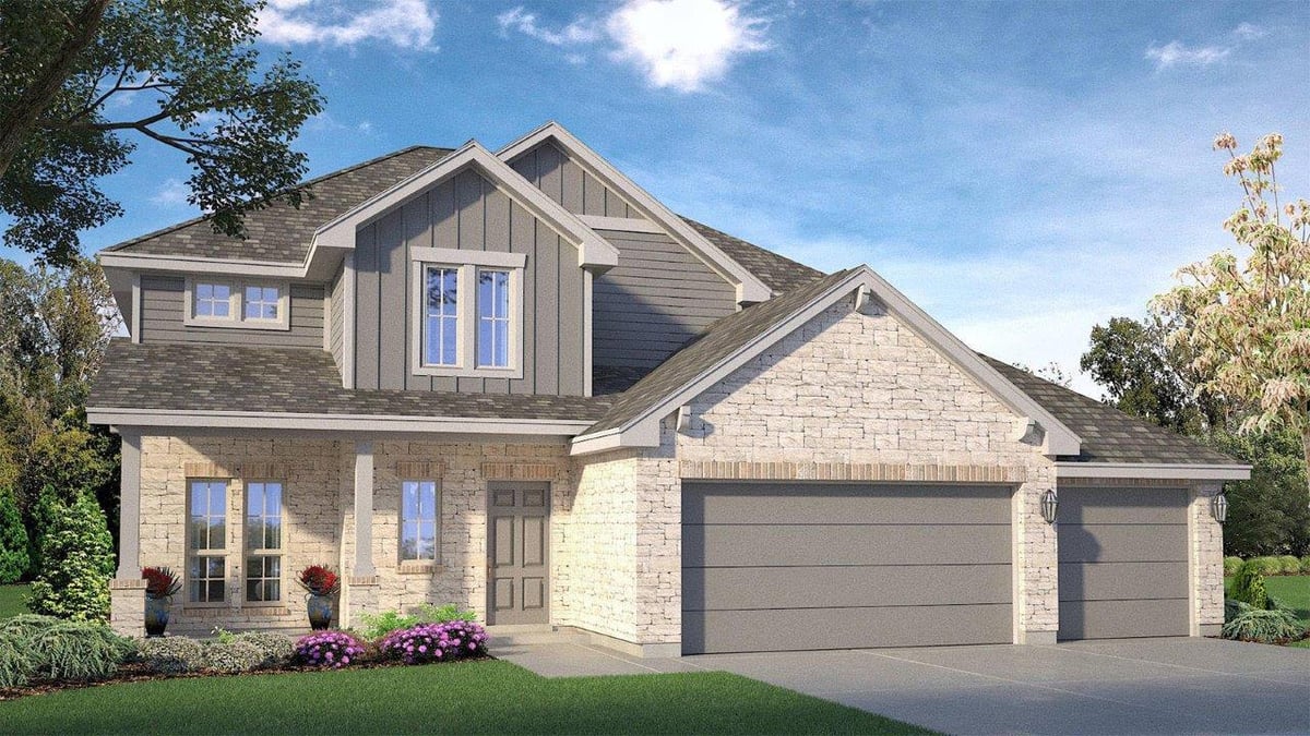 View 14531 Egon Dr in Sterling Meadows 14531 Egon Dr - front exterior - Luxury home in Sterling Meadows, Salado, TX