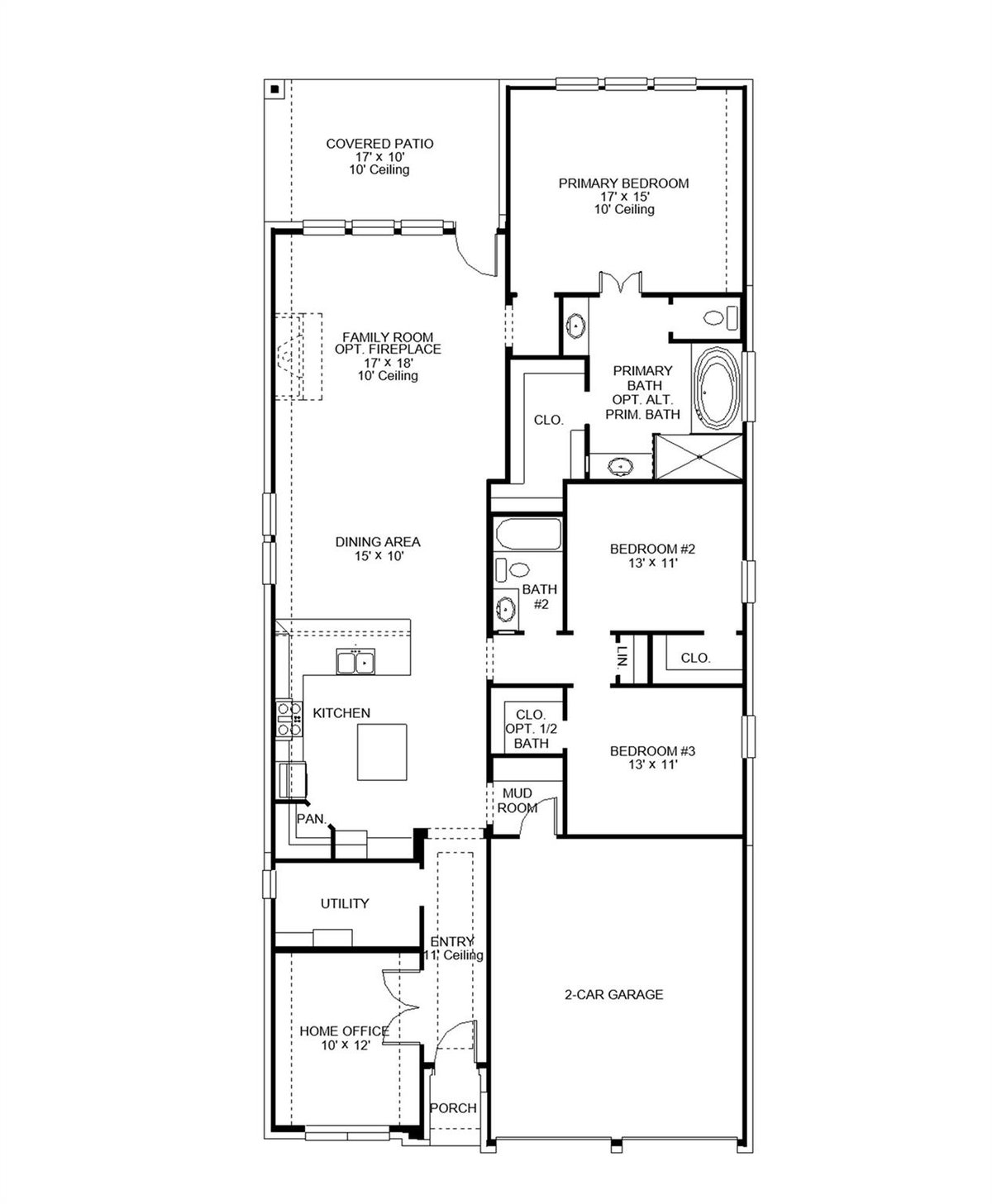 Living area at 146 Kildrummy Pass - 3 bed 2 bath home