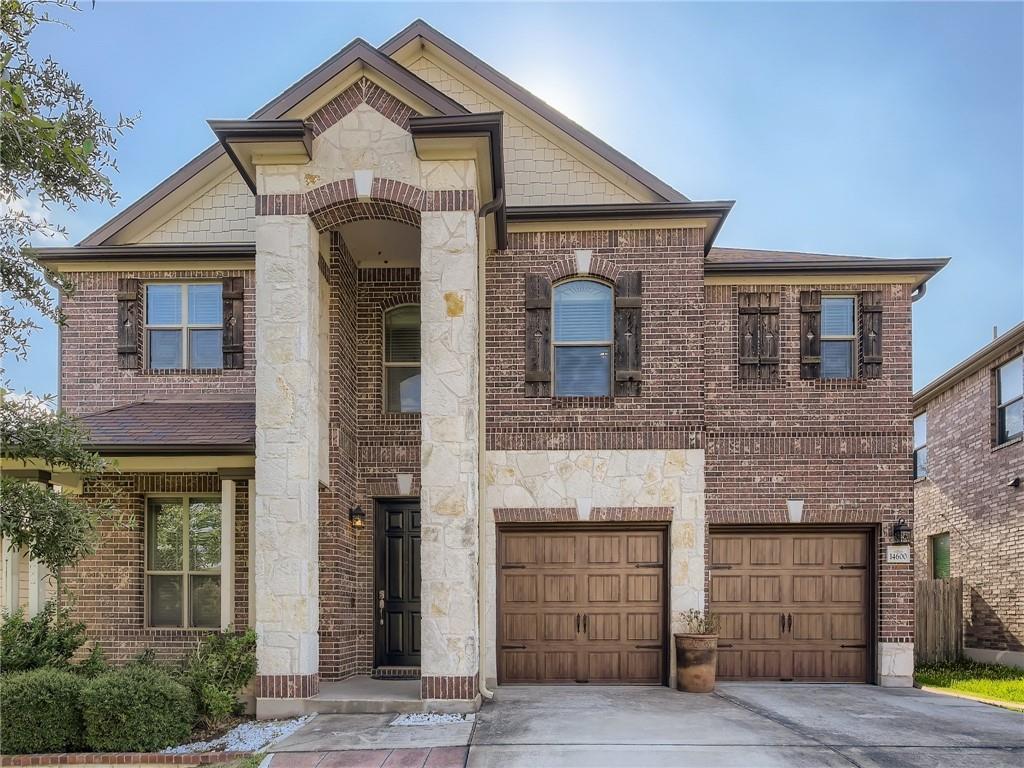 View 14600 Lake Victor Dr in Lakes At Northtown Sec 04 14600 Lake Victor Dr - front exterior - Luxury home in Lakes At Northtown Sec 04, Pflugerville, TX