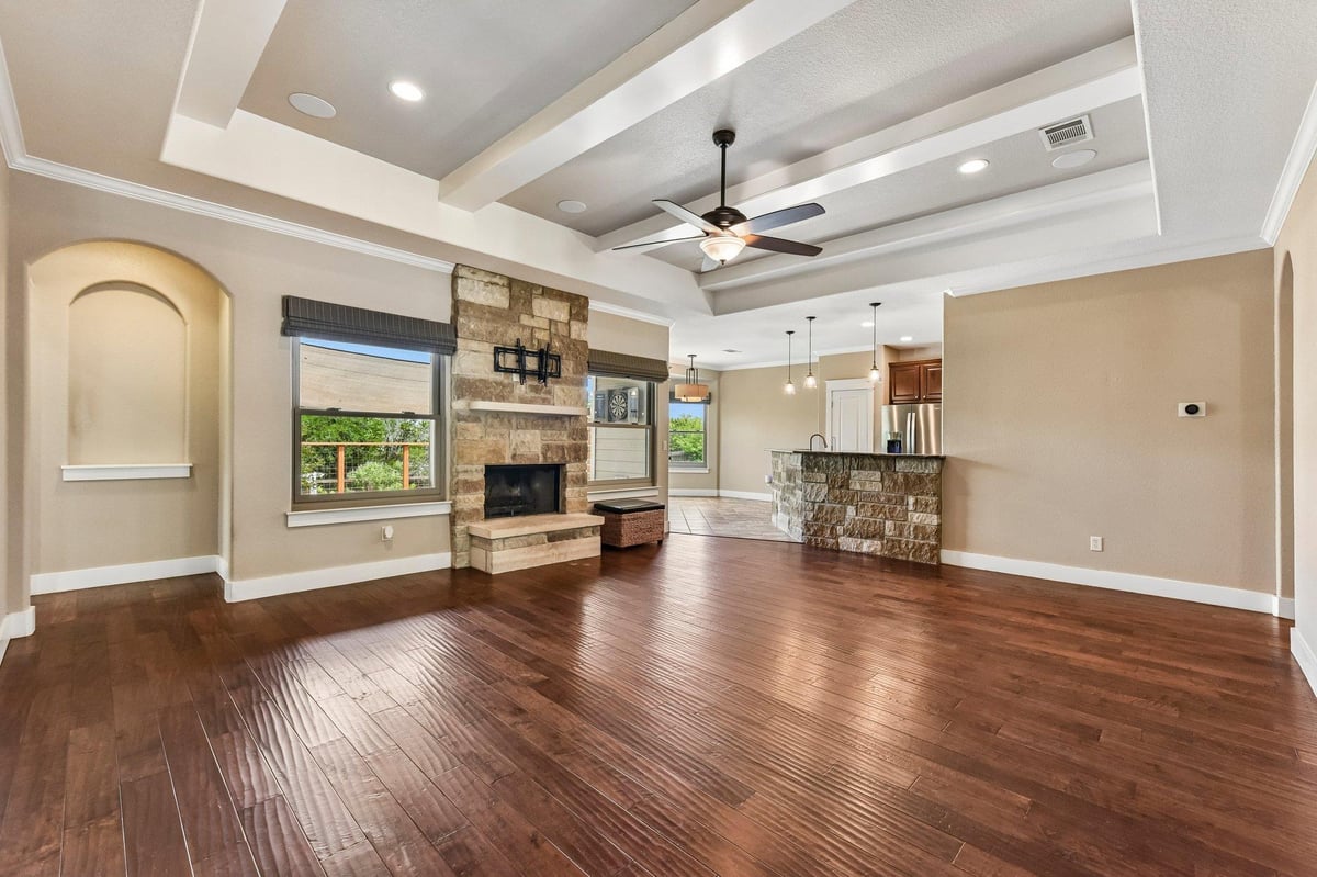 Primary bedroom at 14600 Tucumcari Trl - 3 bed 2 bath home