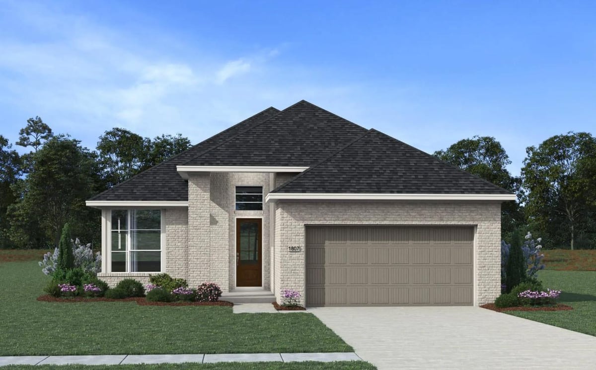 1465 El Paisano DR - front exterior - Luxury home in Berry Creek Highlands, Georgetown, TX