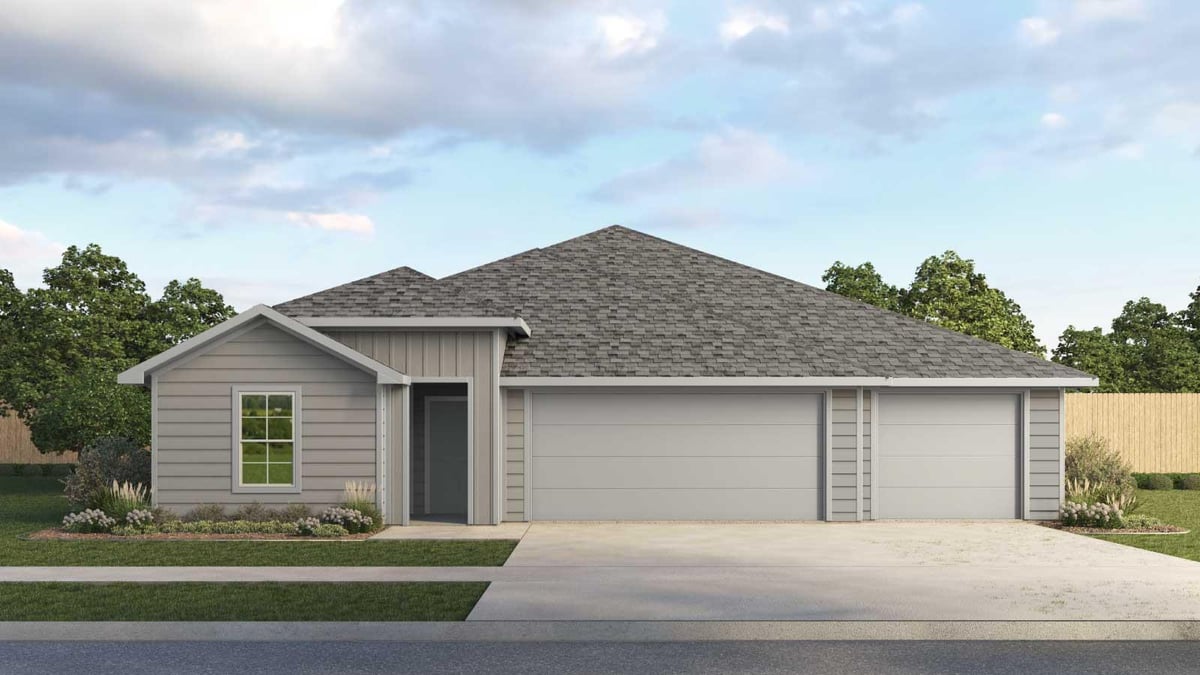 View 147 Union Pacific Dr in RAILHEAD 147 Union Pacific Dr - front exterior - Luxury home in RAILHEAD, Cedar Creek, TX