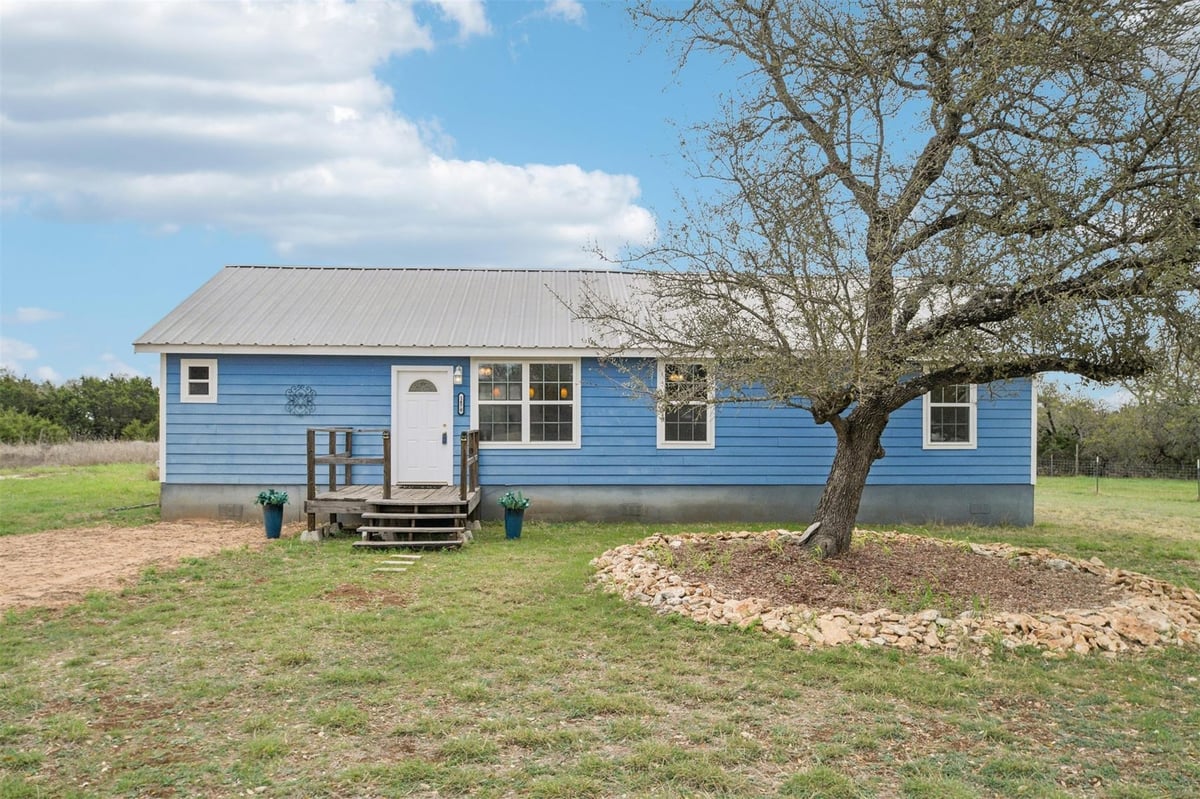 View 1470 Oak Grove Rd in Eaton 1470 Oak Grove Rd - front exterior - Luxury home in Eaton, Leander, TX